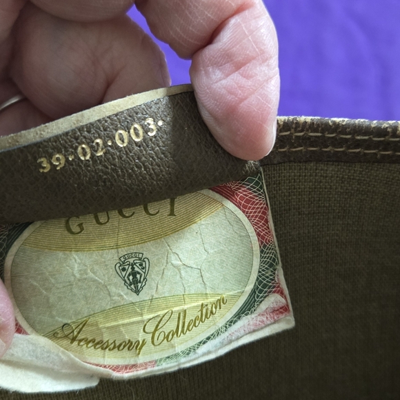 VGC VINTAGE GUCCI SHERRY LINE TOTE/ SHOULDER BAG - Picture 6 of 13